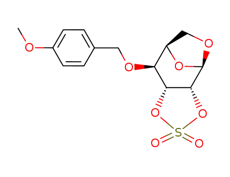 1,6-anhydro-4-O-p-methoxybenzyl-β-D-gulopyranose 2,3-cyclic sulfate