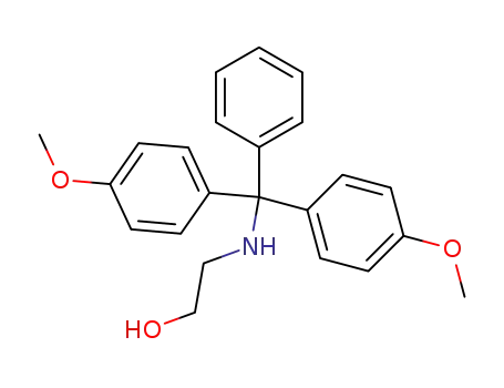 Molecular Structure of 388606-58-4 (Ethanol, 2-[[bis(4-methoxyphenyl)phenylmethyl]amino]-)