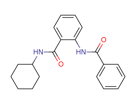 2-(benzoylamino)-N-cyclohexylbenzamide
