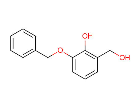Molecular Structure of 262266-30-8 (Benzenemethanol, 2-hydroxy-3-(phenylmethoxy)-)