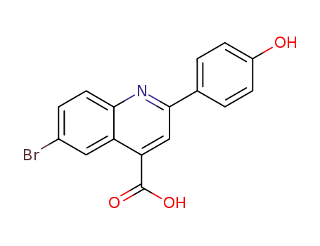 6-브로모-2-(4-하이드록시페닐)퀴놀린-4-카복실산