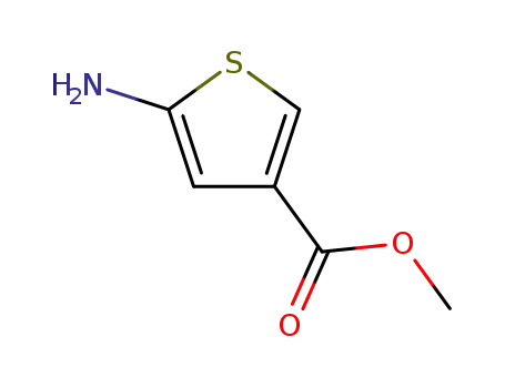 Molecular Structure of 192879-33-7 (3-Thiophenecarboxylicacid,5-amino-,methylester(9CI))
