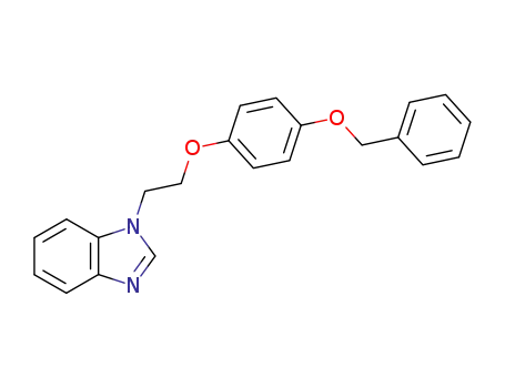 1H-Benzimidazole, 1-[2-[4-(phenylmethoxy)phenoxy]ethyl]-