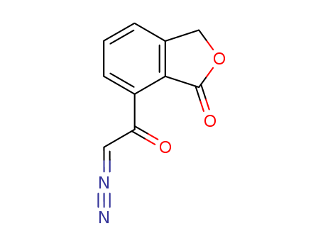 1(3H)-Isobenzofuranone, 7-(diazoacetyl)-