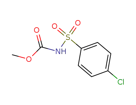 메틸 (4- 클로로 페닐) 설 포닐 카바 메이트