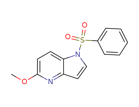 5-Methoxy-1-(phenylsulfonyl)-1H-pyrrolo[3,2-b]py