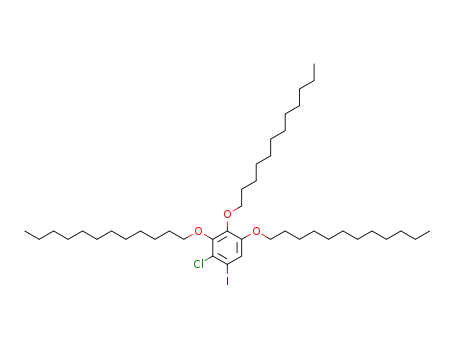 Benzene, 2-chloro-3,4,5-tris(dodecyloxy)-1-iodo-