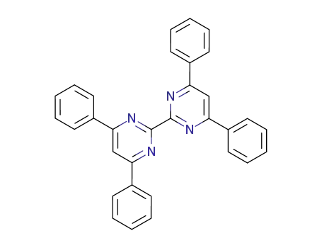 Molecular Structure of 135587-61-0 (4,4',6,6'-tetraphenyl-2,2'-bipyrimidine)