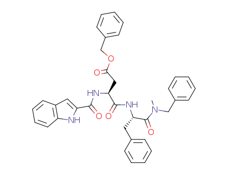 (1H-indol-2-ylcarbonyl)-Asp(OBzl)-Phe-NMeBzl