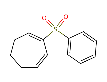 Molecular Structure of 118160-44-4 (2-(PHENYLSULFONYL)-1 3-CYCLOHEPTADIENE)