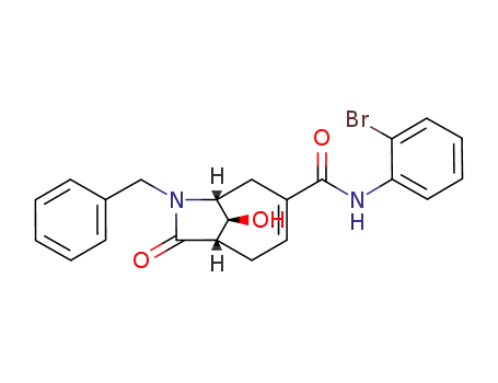(1S,6R,9S)-7-benzyl-9-hydroxy-8-oxo-7-azabicyclo[4.2.1]non-3-en-4-carboxylic acid (2-bromophenyl)amide