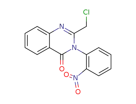 2-Chlormethyl-3,4-dihydro-3-(2-nitrophenyl)-4-chinazolinon
