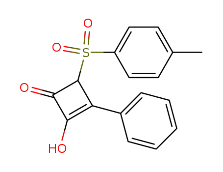 2-Cyclobuten-1-one, 2-hydroxy-4-[(4-methylphenyl)sulfonyl]-3-phenyl-