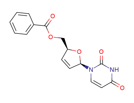 Uridine, 2',3'-didehydro-2',3'-dideoxy-, 5'-benzoate