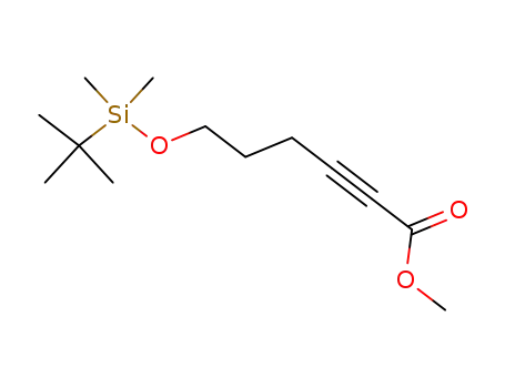 methyl 6–(tert–butyldimethylsilyloxy)hex–2–ynoate
