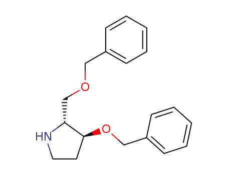 Pyrrolidine, 3-(phenylmethoxy)-2-(phenylmethoxy)methyl-, (2R,3S)-