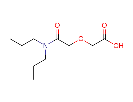 Molecular Structure of 290309-79-4 (Acetic acid, [2-(dipropylamino)-2-oxoethoxy]-)