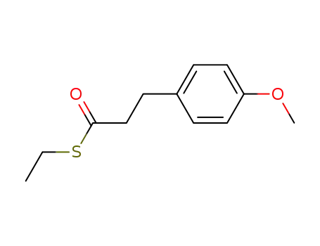 3-(4-methoxyphenyl)propionic acid ethanethiol ester