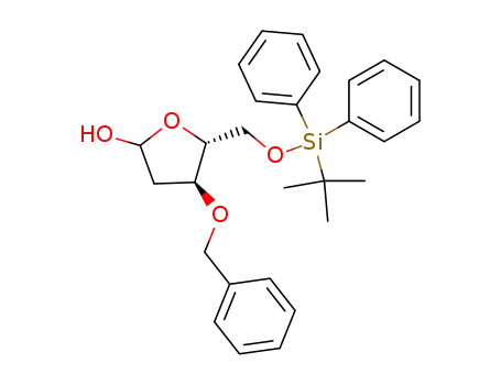 (2R,3S)-4-benzyloxy-5-tert-butyldiphenylsilanyloxymethyl-2-hydroxytetrahydrofuran