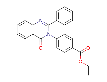 ethyl 4-(4-oxo-2-phenyl-3(4H)-quinazolinyl)benzoate