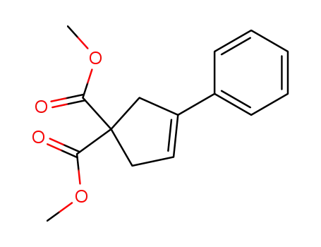 3-Cyclopentene-1,1-dicarboxylic acid, 3-phenyl-, dimethyl ester