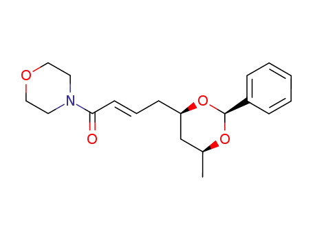 4-[(E)-4-[(2S,4R,6S)-6-methyl-2-phenyl-1,3-dioxan-4-yl]-1-oxo-2-butenyl]morpholine