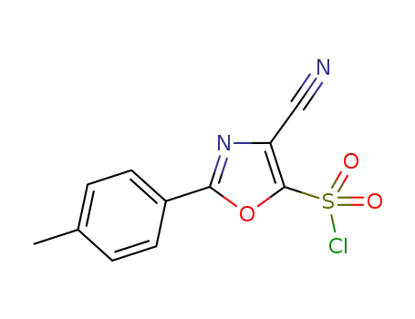 4‐cyano‐2‐(4‐methylphenyl)‐1,3‐oxazole‐5‐sulfonyl chloride
