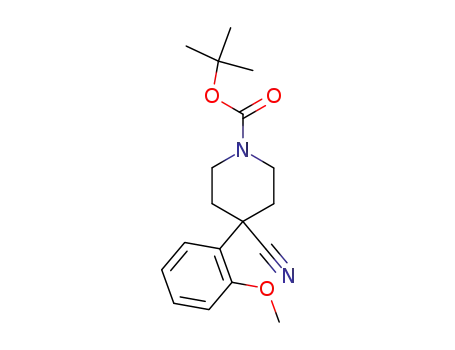 1-N-BOC-4-시아노-4-(2-메톡시페닐)피페리딘