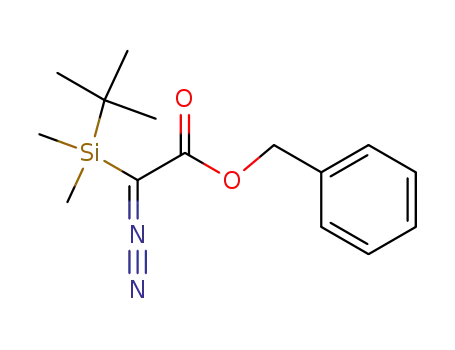 Acetic acid, diazo[(1,1-dimethylethyl)dimethylsilyl]-, phenylmethyl ester