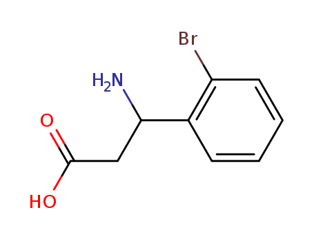 Benzenepropanoic acid, b-amino-2-bromo-, (bR)-