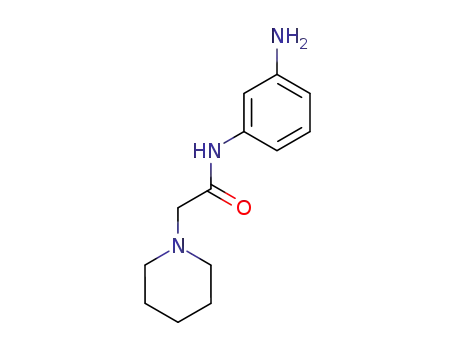 N-(3-aminophenyl)-2-piperidin-1-ylacetamide