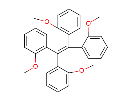 Benzene, 1,1',1'',1'''-(1,2-ethenediylidene)tetrakis[2-methoxy-