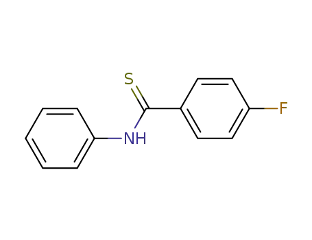 Molecular Structure of 1629-19-2 (4-fluoro-N-phenyl-benzenecarbothioamide)