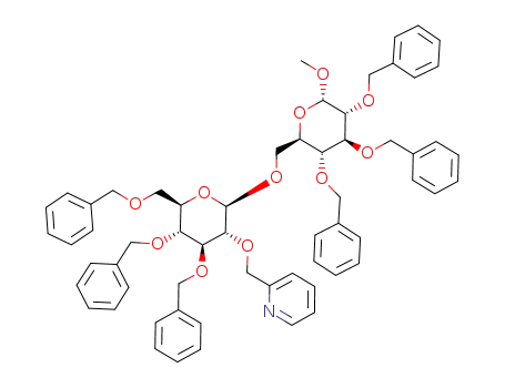 methyl 2,3,4-tri-O-benzyl-6-O-(3,4,6-tri-O-benzyl-2-O-picolinyl-β-D-glucopyranosyl)-α-D-glucopyranoside