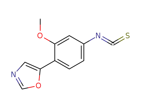 Oxazole, 5-(4-isothiocyanato-2-methoxyphenyl)-
