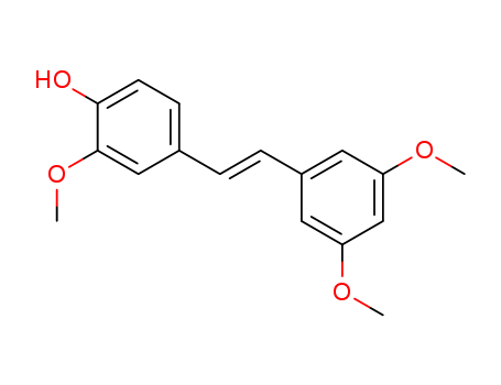 Phenol,4-[(1E)-2-(3,5-dimethoxyphenyl)ethenyl]-2-methoxy-