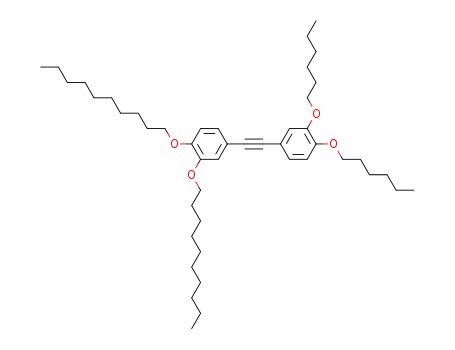 3,4-didecyloxy-3',4'-dihexyloxy-diphenylacetylene
