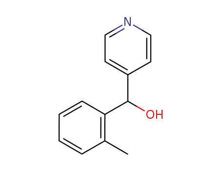 4-Pyridinemethanol, a-(2-methylphenyl)-