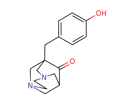 1-(p-hydroxybenzyl)-3,6-diazahomoadamantan-9-one