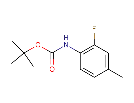 CARBAMIC ACID, (2-FLUORO-4-METHYLPHENYL)-, 1,1-DIMETHYLETHYL ESTER