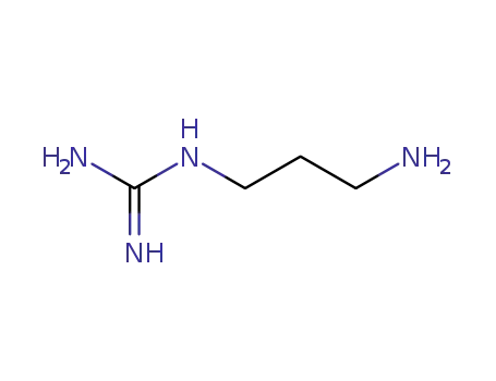 Molecular Structure of 52198-75-1 (Guanidine, (3-aminopropyl)-)