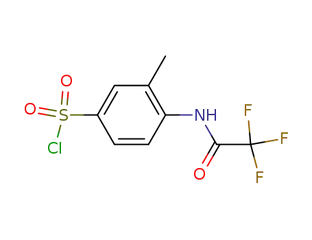 3-methyl-4-(2,2,2-trifluoro-acetylamino)-benzenesulfonyl chloride