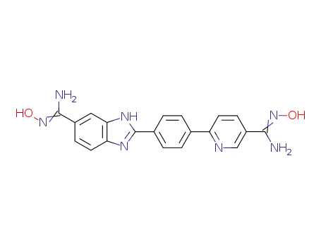1H-Benzimidazole-5-carboximidamide,
N-hydroxy-2-[4-[5-[(hydroxyamino)iminomethyl]-2-pyridinyl]phenyl]-