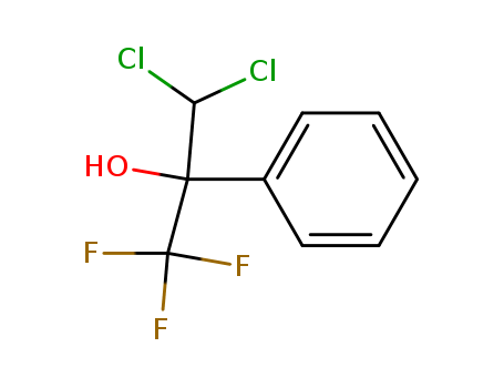 3,3-DICHLORO-1,1,1-TRIFLUORO-2-PHENYLPROPAN-2-OL