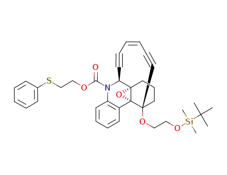 Molecular Structure of 144127-41-3 (C<sub>36</sub>H<sub>41</sub>NO<sub>5</sub>SSi)