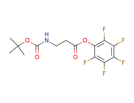 2,3,4,5,6-pentafluorophenyl 3-((tert-butoxy)carbonyl-amino)propanoate