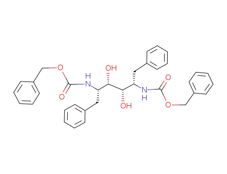 (2S,3S,4S,5S)-2,5-bis<<(benzyloxy)carbonyl>amino>-3,4-dihydroxy-1,6-diphenylhexane