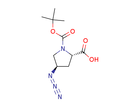 1,2-Pyrrolidinedicarboxylic acid, 4-azido-, 1-(1,1-dimethylethyl) ester, (2S,4R)-
