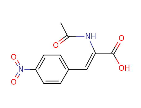 (Z)-2-ACETAMIDO-3-(4-NITROPHENYL)ACRYLIC ACIDCAS