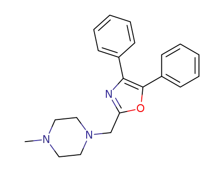 1-[(4,5-ジフェニル-2-オキサゾリル)メチル]-4-メチルピペラジン